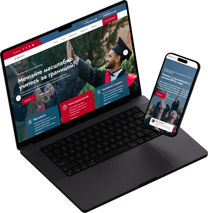 Web design work by Vaakrasa